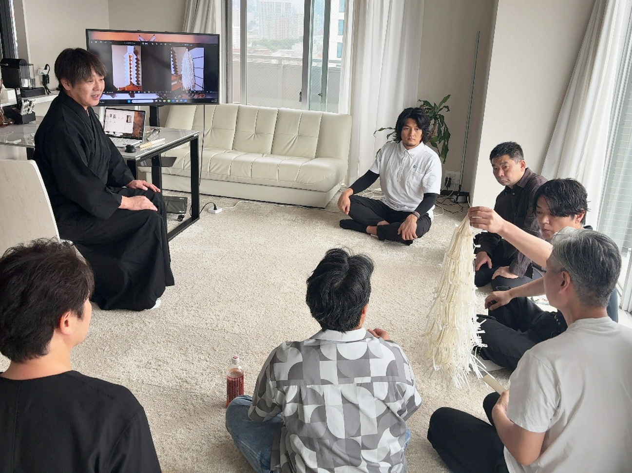 第3回かぎろひ乃会・座学の様子