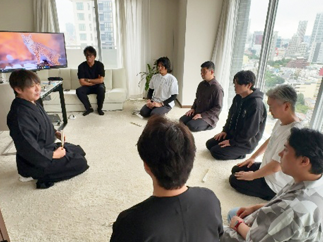 座学に参加する皆さんの様子